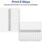 Avery Divider, Ri, 12Tab, B&W, 6Pk AVE11824 - alternate 8